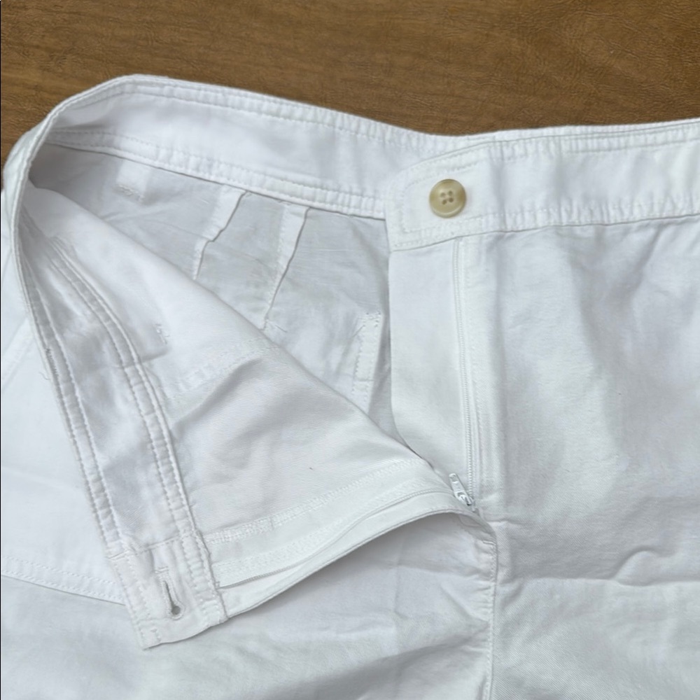Talbots Chino Shorts, White, Size 14 NWT - Picture 9 of 9
